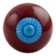 Cherry Solid Round Turquoise Fitting Ceramic Knob